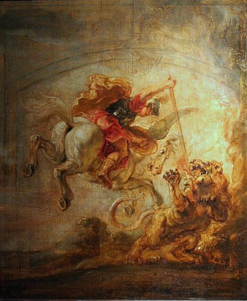 Peter Paul Rubens Bellerophon, Pegasus and Chimera Sweden oil painting art